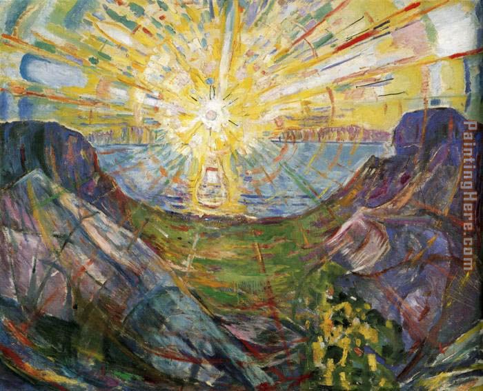 Edvard Munch The Sun 1